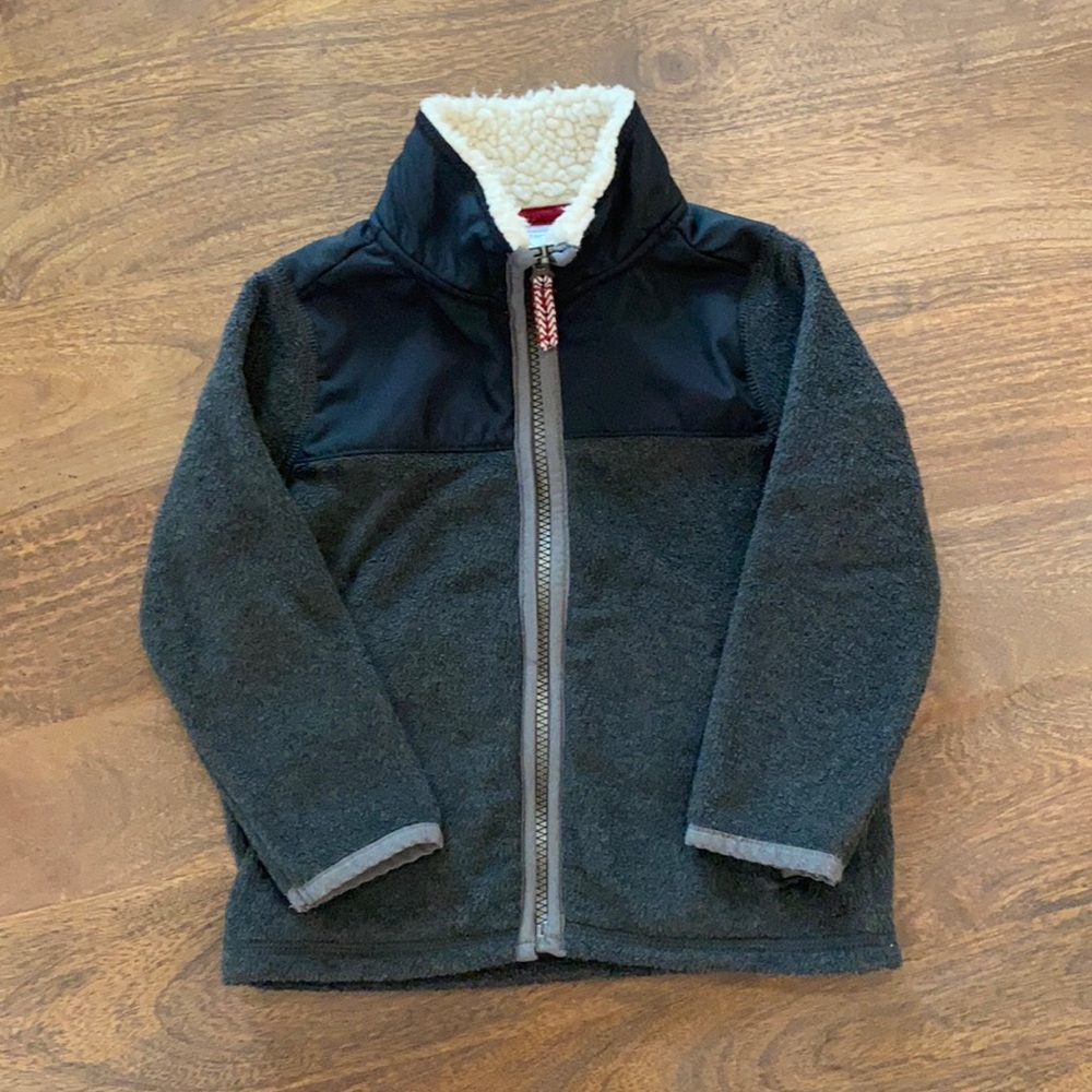Boys Sherpa Lined Jacket